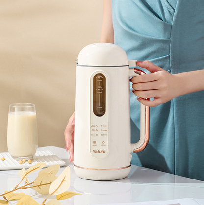 豆浆机破壁机全自动料理机 900ml 多功能免过滤辅食机 不粘底盘一键清洗 白色
